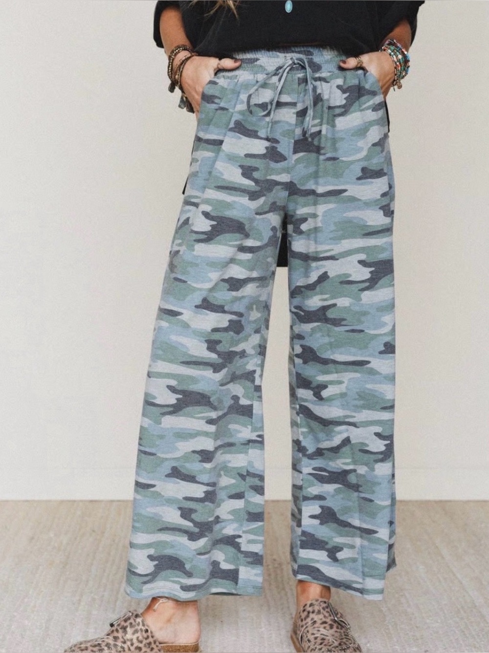 THREE BIRD NEST camo lounge pants, XL